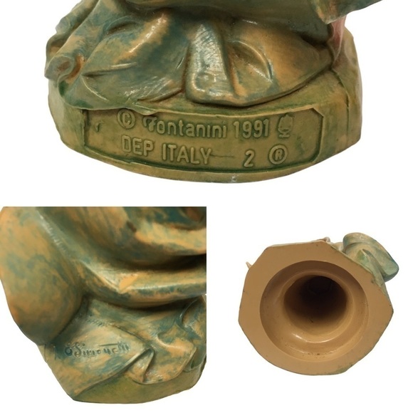 VINTAGE 90s Fontanini Nativity Figurines Holy Family Joseph Mary Baby Jesus 1991 - Picture 7 of 16